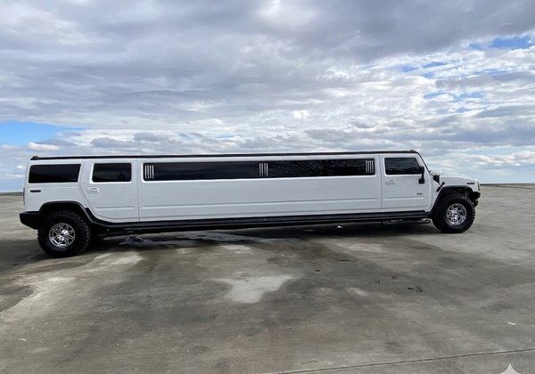 White Hummer Limousine